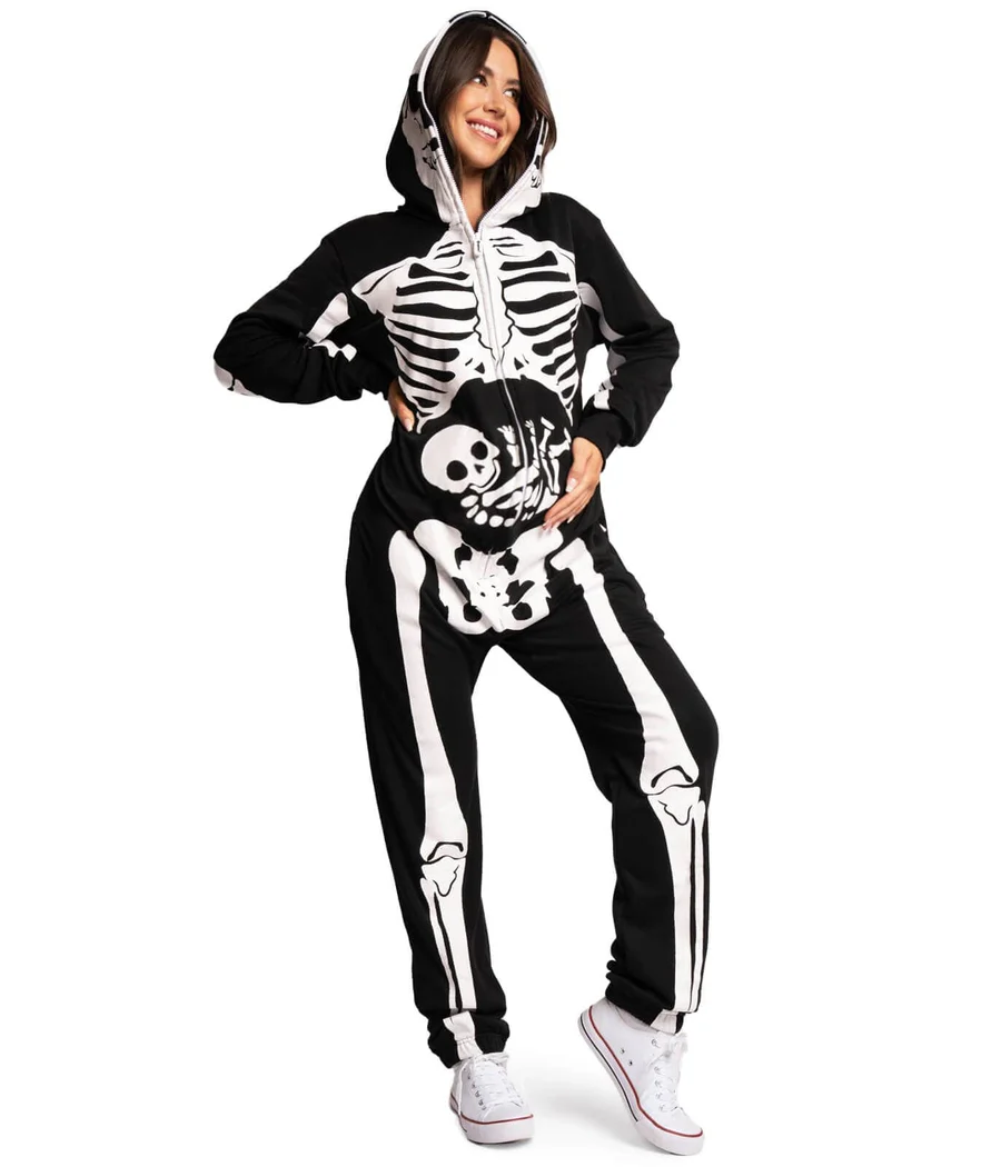 Maternity Skeleton Couples Costumes - Image 5