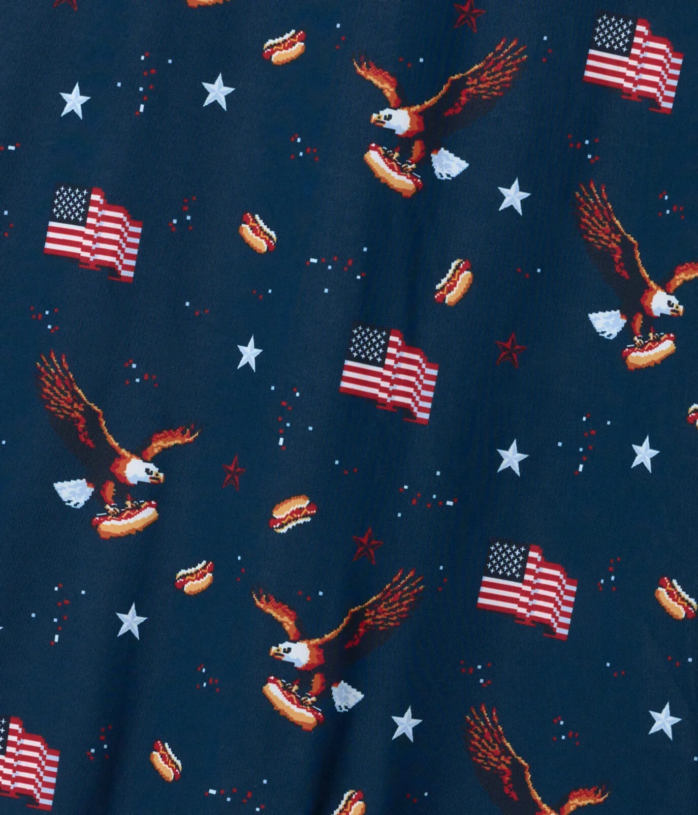 Men's 8-Bit Eagle Performance Polo - Image 4