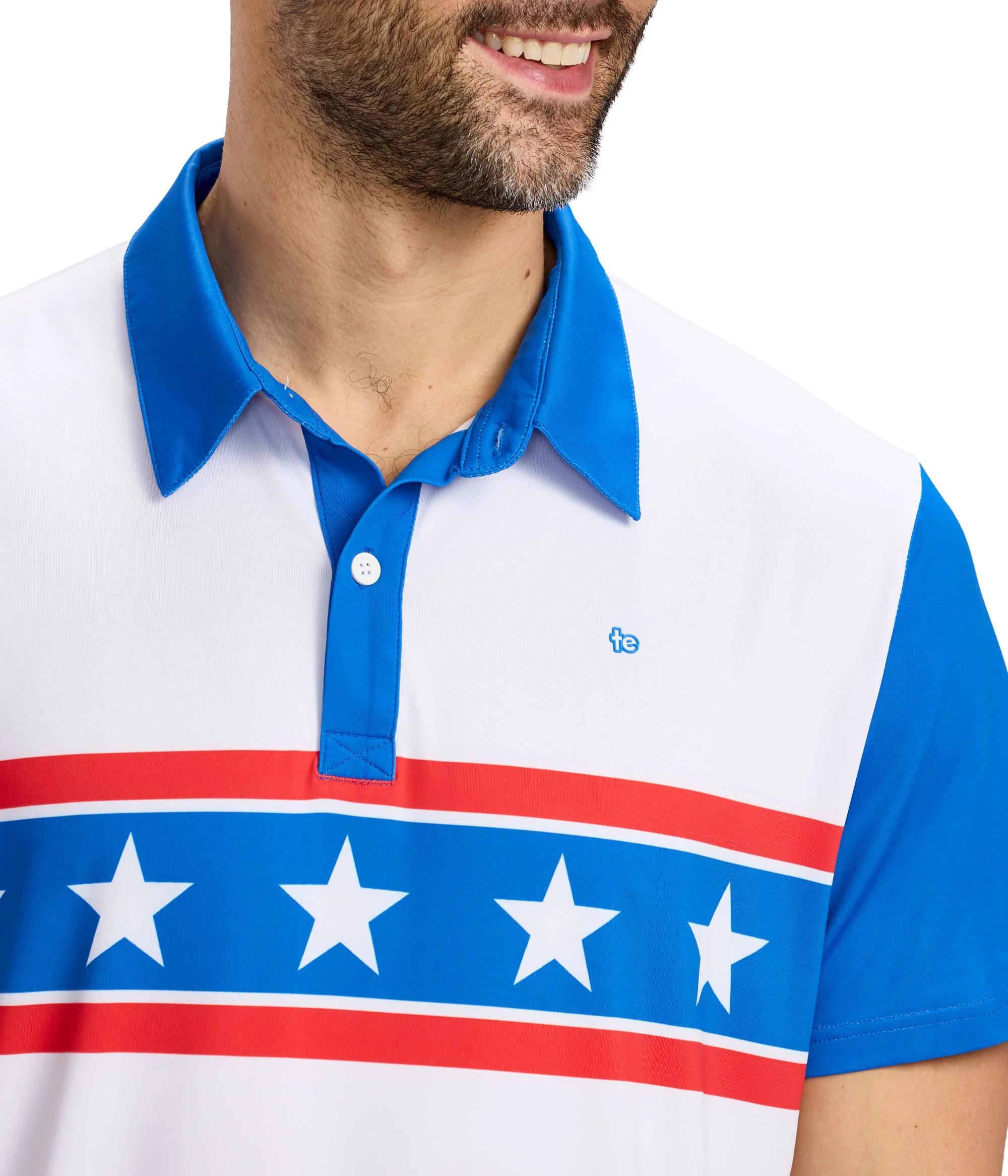 Men's American Daredevil Performance Polo - Image 3