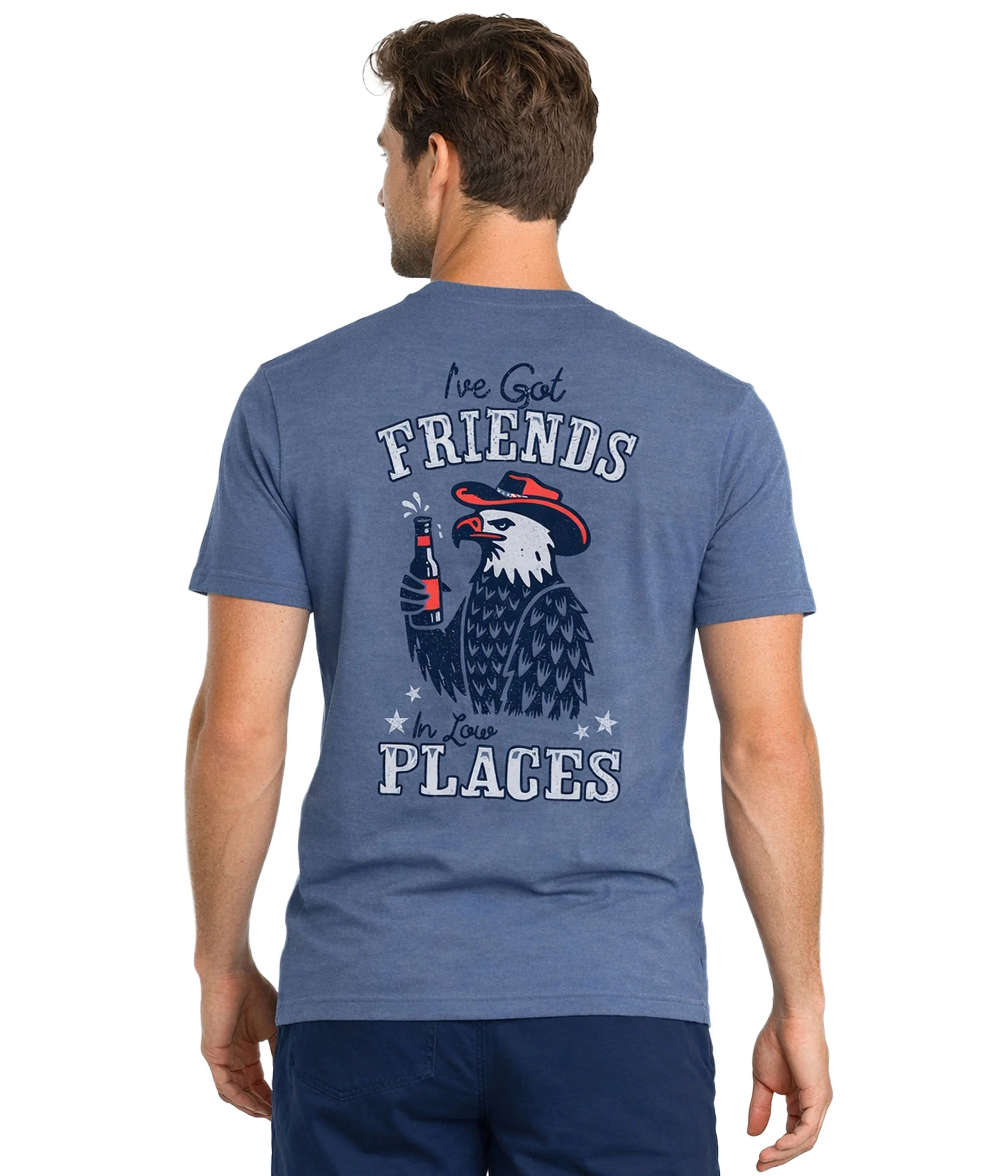 Men's Low Places Eagle Tee - Image 3