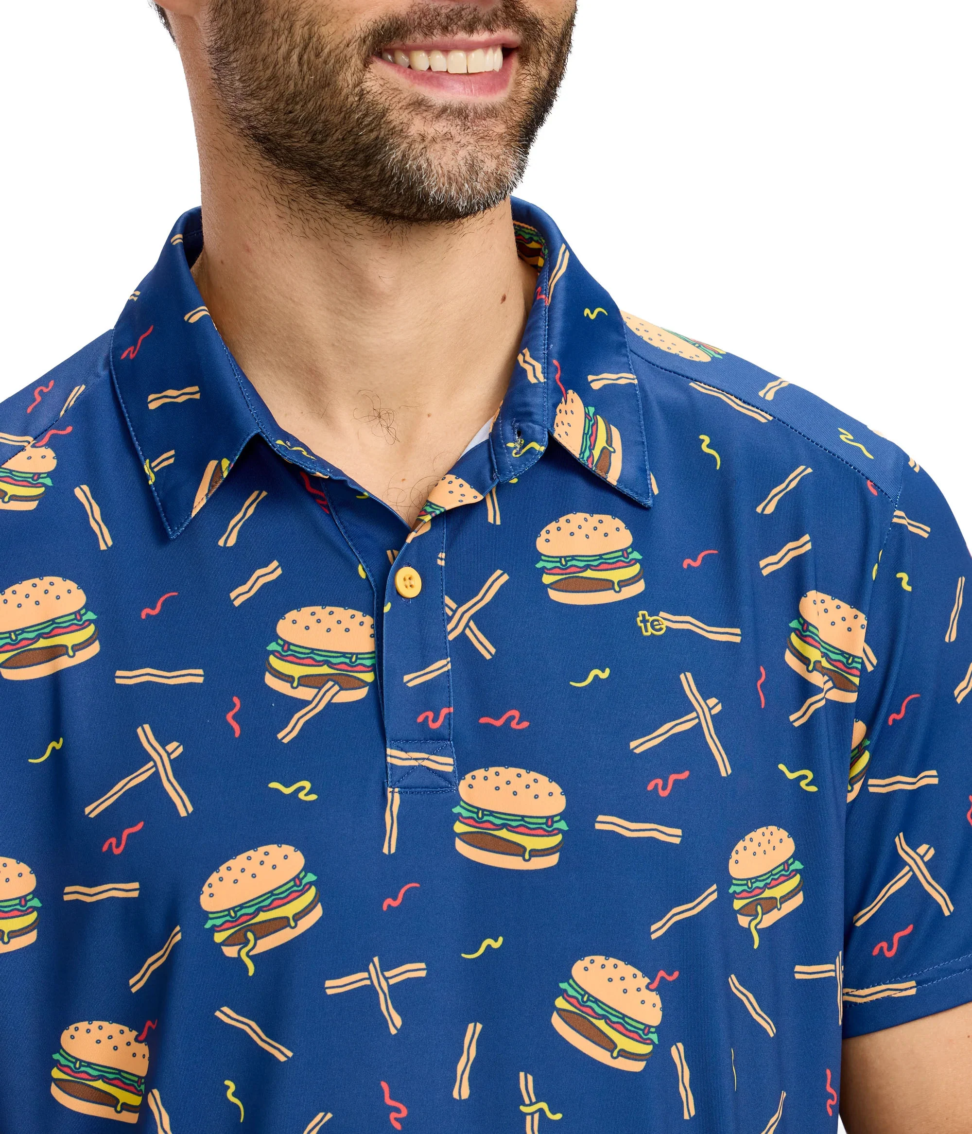 Men's Snack Shack Golf Polo - Image 3