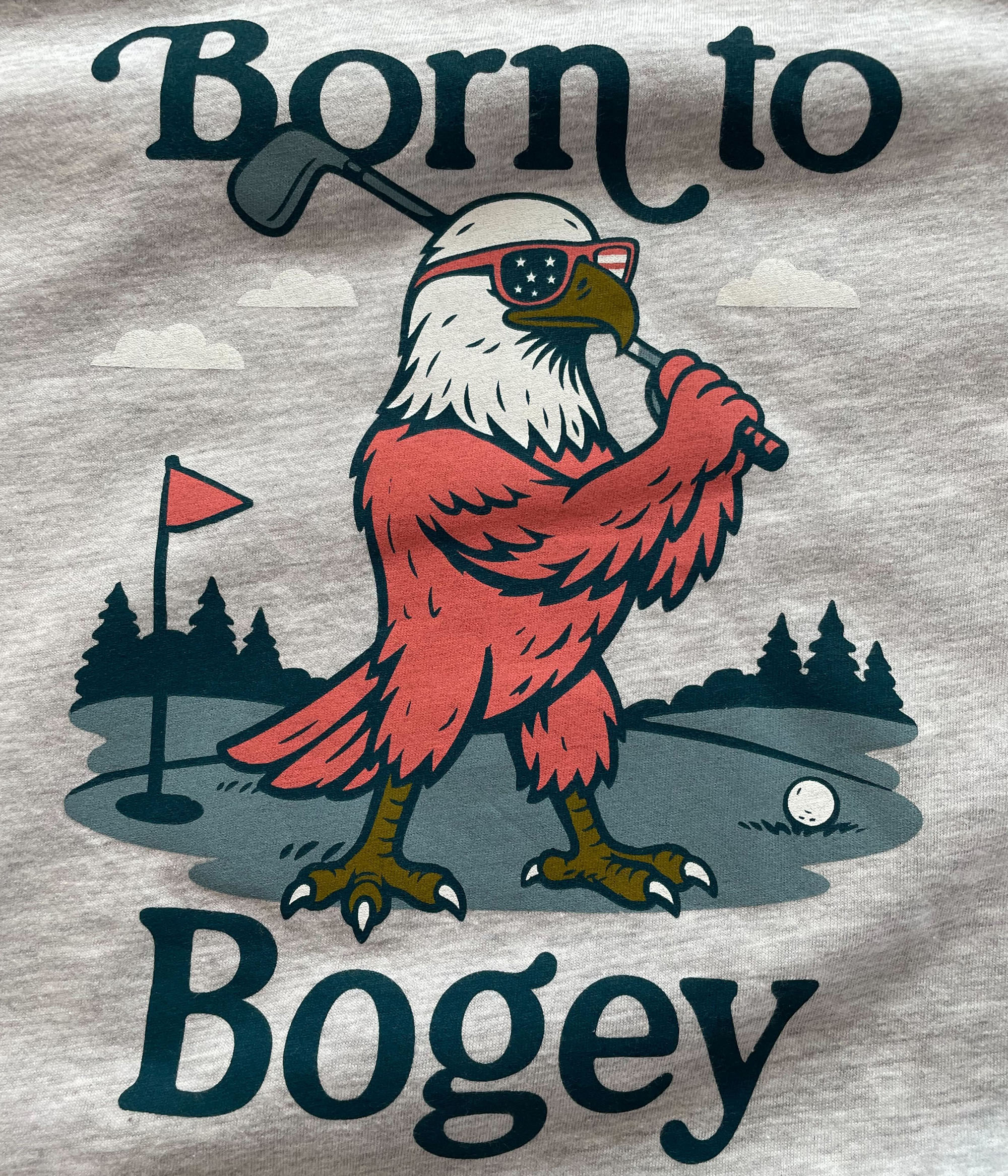 Men's Born To Bogey Tee - Image 4