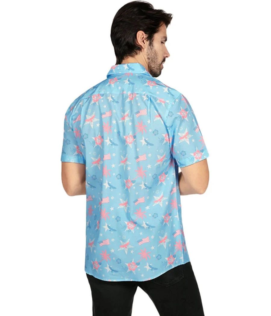 Men's Island of the Free Button Down Shirt - Image 3