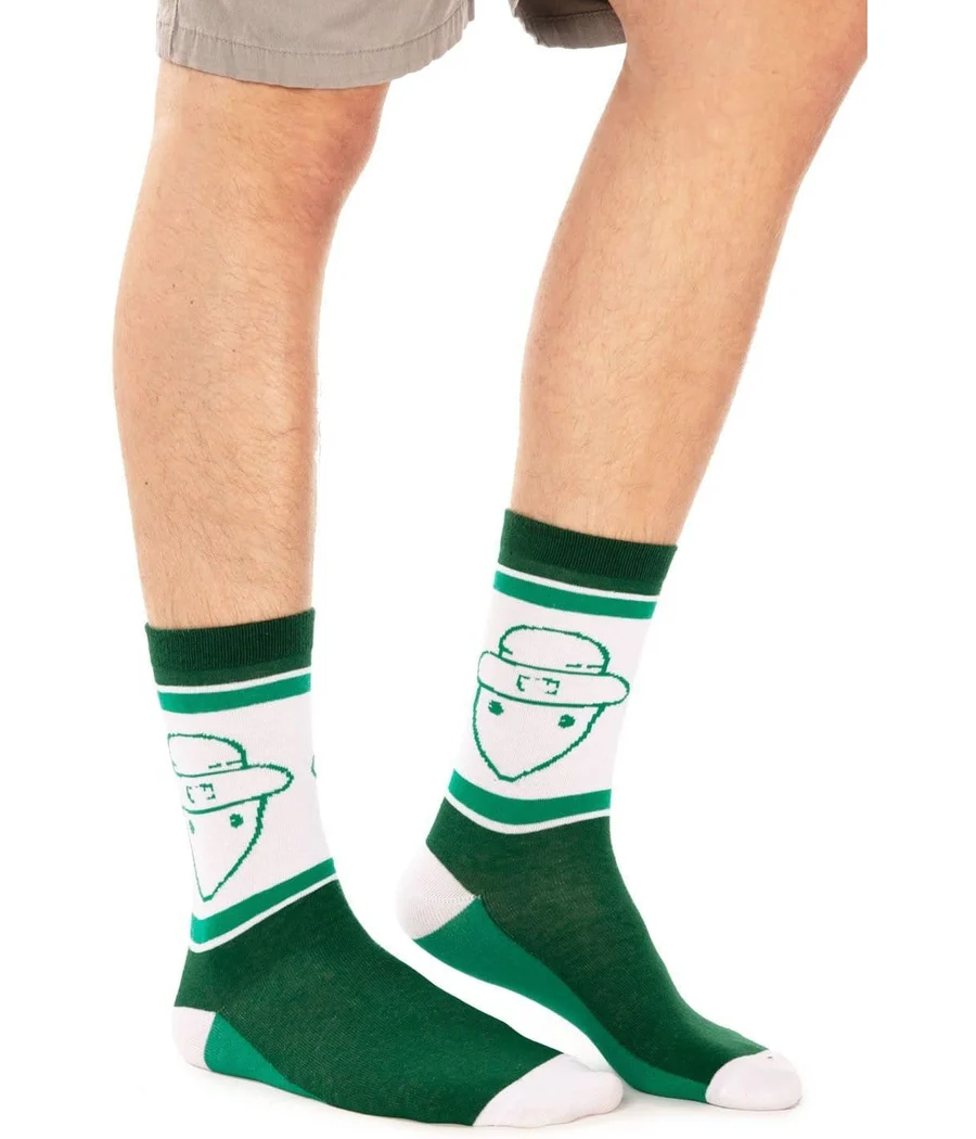 Men's Leprechaun Sketch Socks (Fits Sizes 8-11M) - Image 2