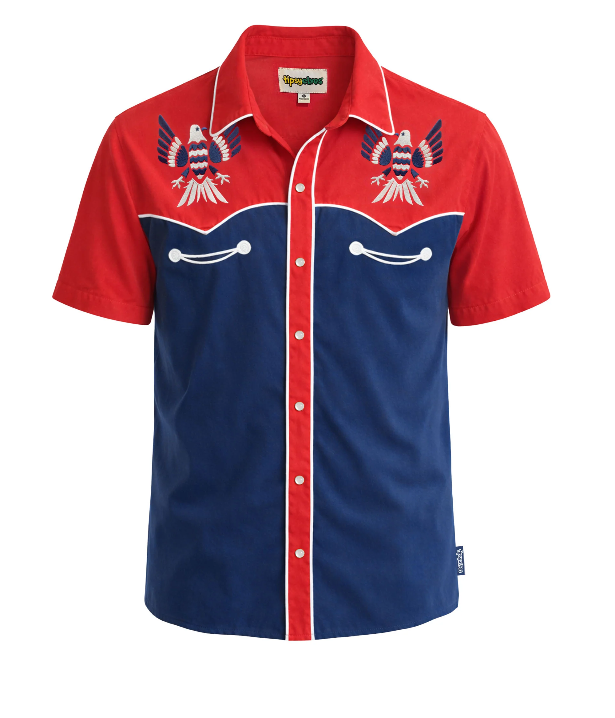 Men’s Freedom Flies Western Button Down Shirt - Image 7