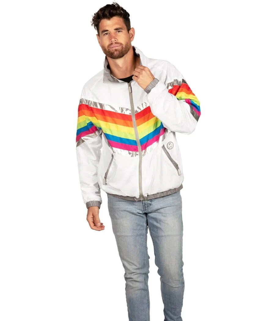 Men's Rainbow Pro Windbreaker Jacket - Image 3