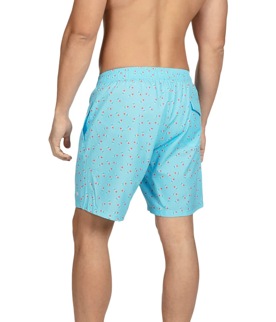 Patriotic Pops Stretch Swim Trunks - 7.5" Inseam - Image 3