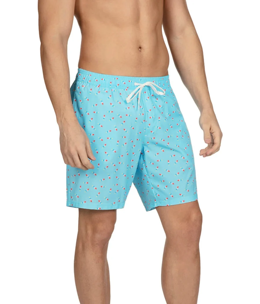 Patriotic Pops Stretch Swim Trunks - 7.5" Inseam - Image 4