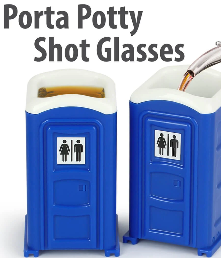 Porta Potty Shot Glasses - Image 2