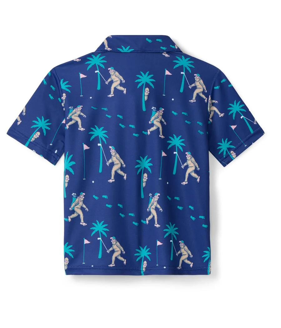 Toddler Boy's Bigfoot Bogey Golf Polo - Image 7