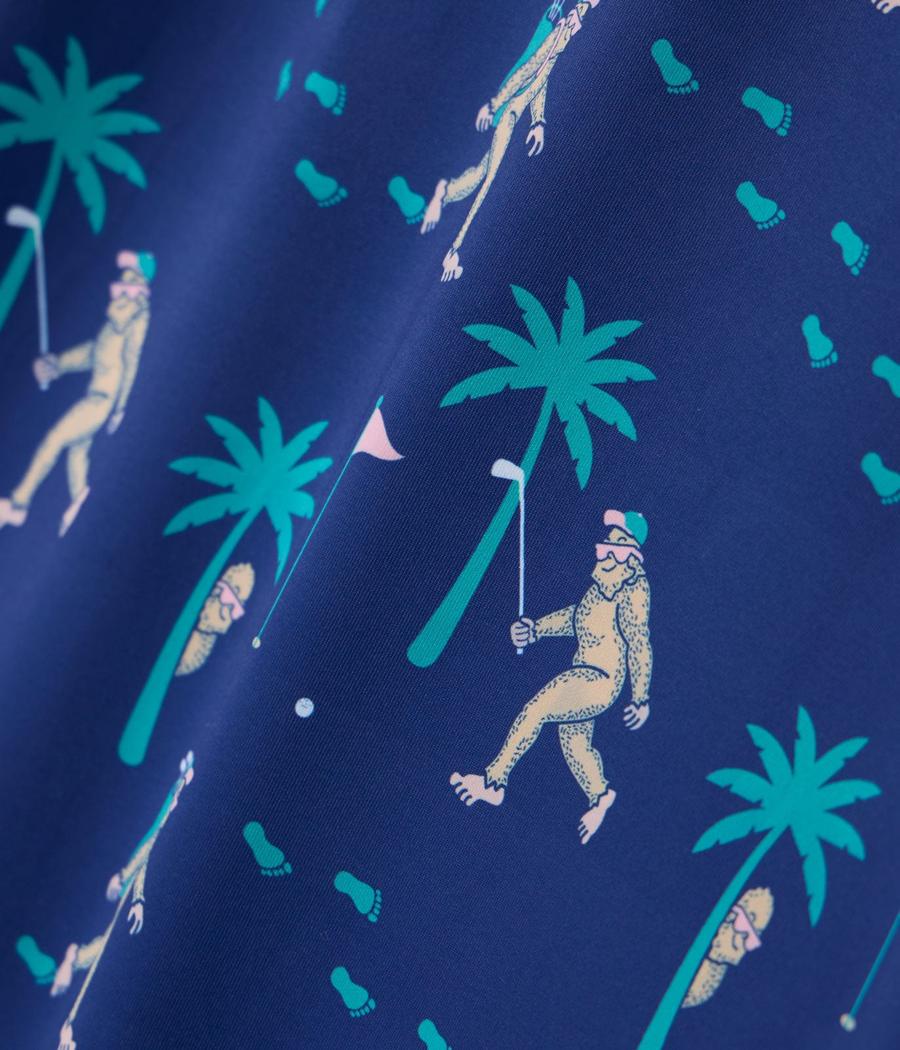 Toddler Boy's Bigfoot Bogey Golf Polo - Image 8