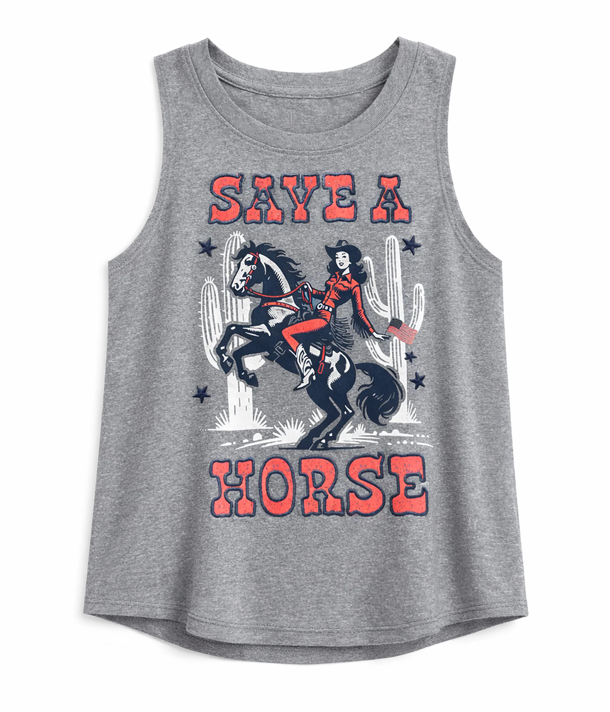 Women's Save A Horse Muscle Tank - Image 6